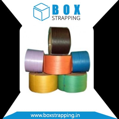 PP Box Strapping Manufacturer, Supplier and Exporter in Andhra-Pradesh, Uttar-Pradesh, Madhya-Pradesh, Maharashtra, Tamilnadu, Goa